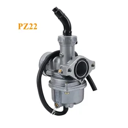 Motosiklet karbüratör motor PZ22 22mm karbüratör için 125cc KAYO Apollo Bosuer bisiklet kir/çukur bisiklet aksesuarları