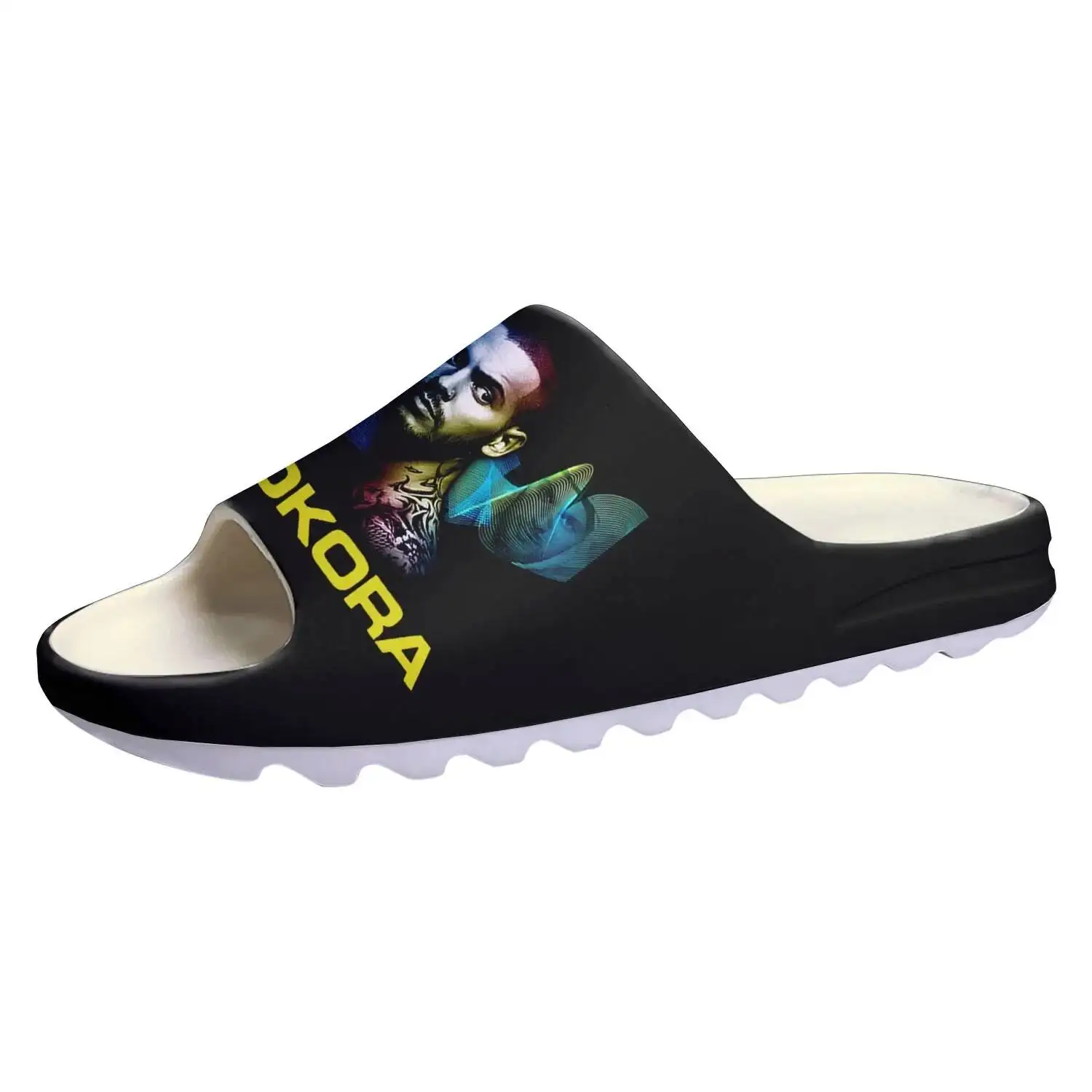 M Pokora Singer Soft Sole Sllipers Home Clogs Step Water Shoes Mens Womens Teenager Bathroom Customize On Shit Sandals