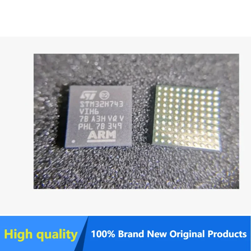 

1/5PCS STM32H743VIH6 TFBGA-100 ARM Cortex-M7 32-bit Microcontroller - Brand New Original Stock Electronic IC