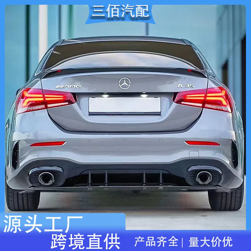 

suitable for Mercedes-Benz A- Class W 8850.00G-Compartment Sedan Upgrade A35a45amg Tail Lip Rear Spoiler Tailpipe Small Enclosur