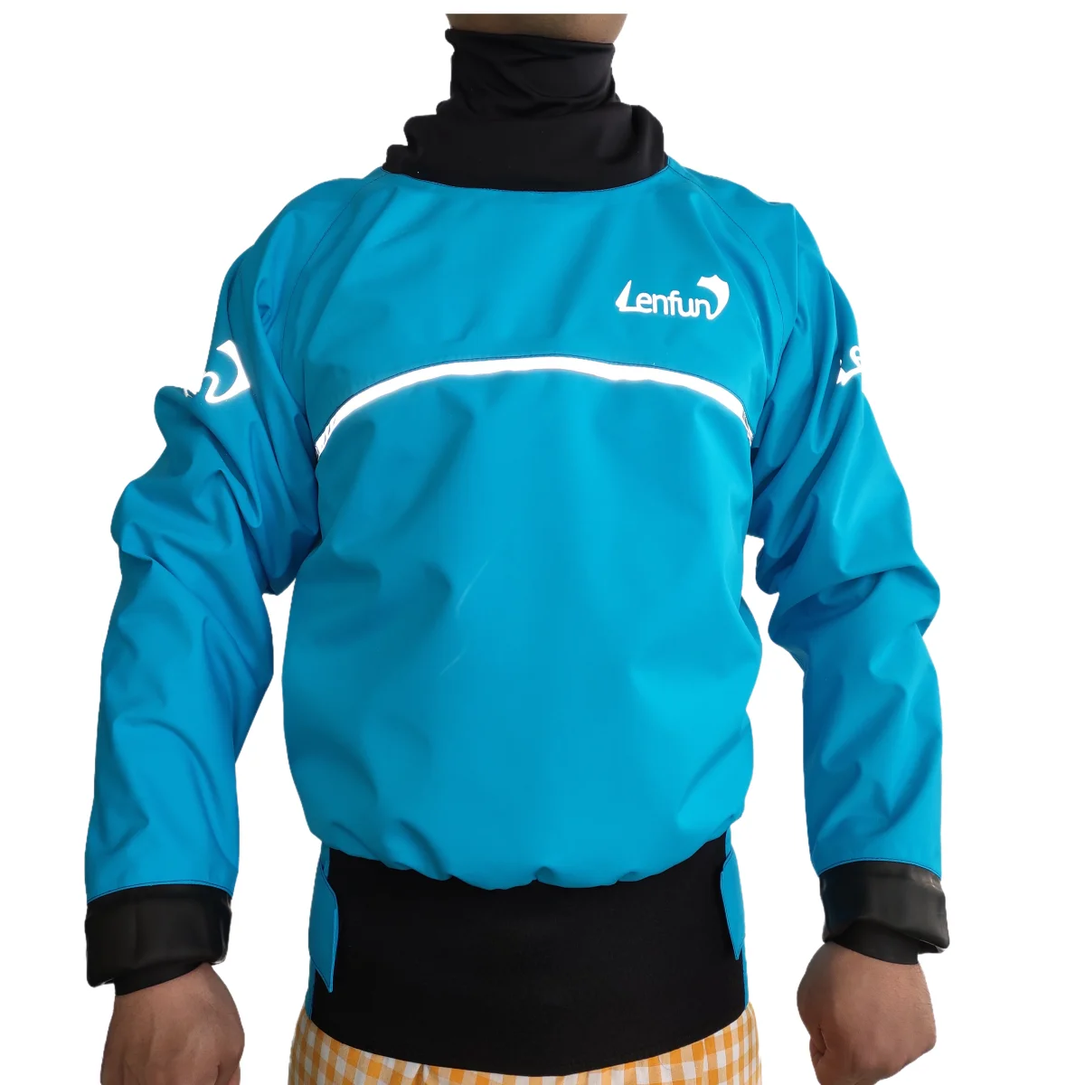 Wodoodporna kurtka UNISEX Kajaki Whitewater, kurtki półsuchowe, kurtka kajakowa do raftingu z wiosłem żeglarskim
