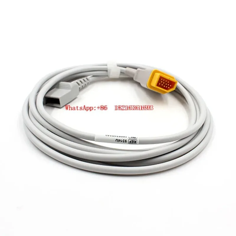 Limited Offer IBP Invasive Blood Pressure Adapter Cable Photoelectric To UT Main Cable