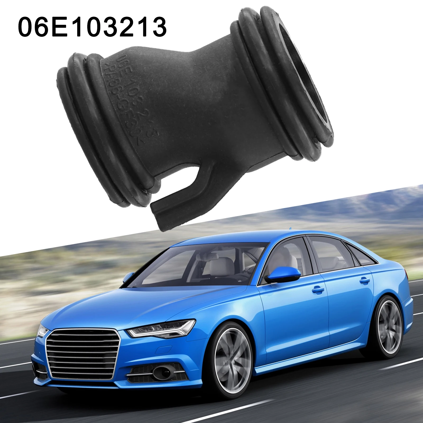 Auto Breather Tube Crankcase Breather Tube Engine Repair Car Maintenance Stable Performance Brand New Condition For A4