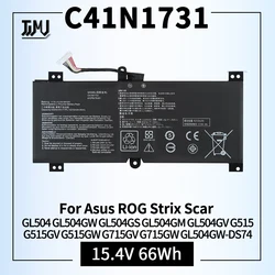 Sostituzione della batteria del Laptop C41N1731 per Asus ROG Strix Scar II GL504 GL504GW GL504GS GL504GM GL504GV G515 G515GV G515GW G715GV