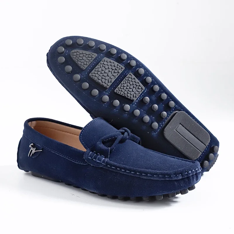 British Style Fashionable Red High-end Banquet Dress Shoes Men's Commuting Driving Work Loafer for Men's Anti Slip Shoes