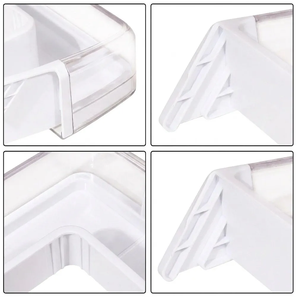 Easy To Install Fridge Organizer Storage Bin Left Door Middle Shelf DA97-11478A Door Bin Thick Plastic Material