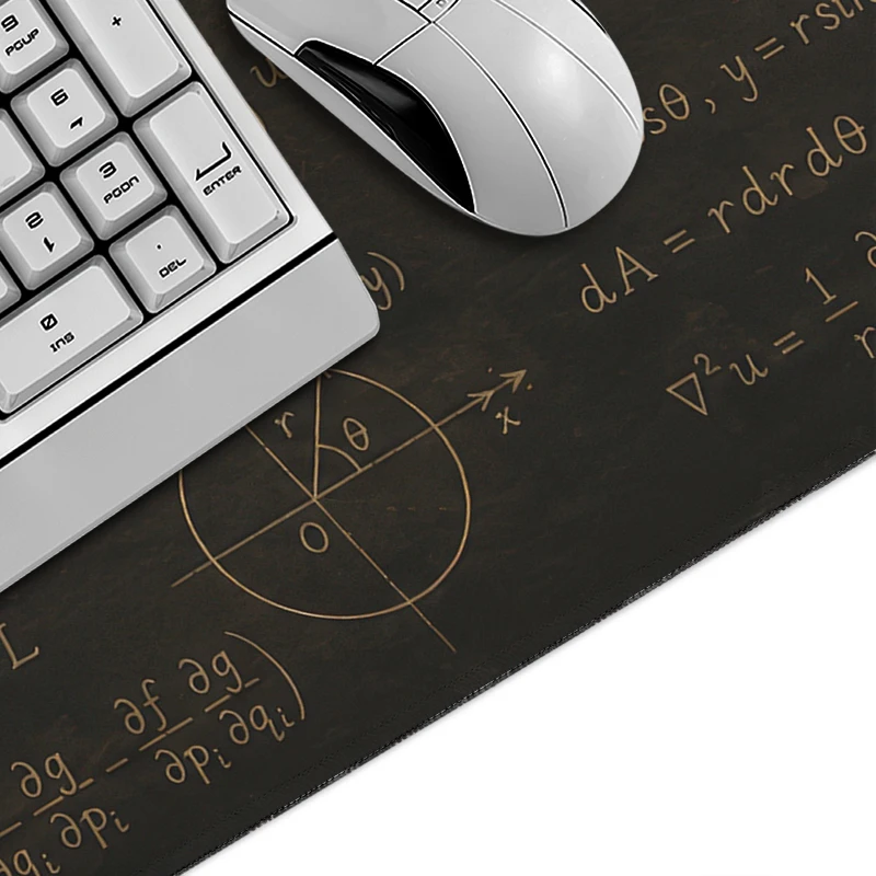 Mouse Pad Vintage Script Cat Gamer XL Home Computer New Mousepad XXL Mechanical Keyboard Pad Carpet Gaming laptop Mouse Mats
