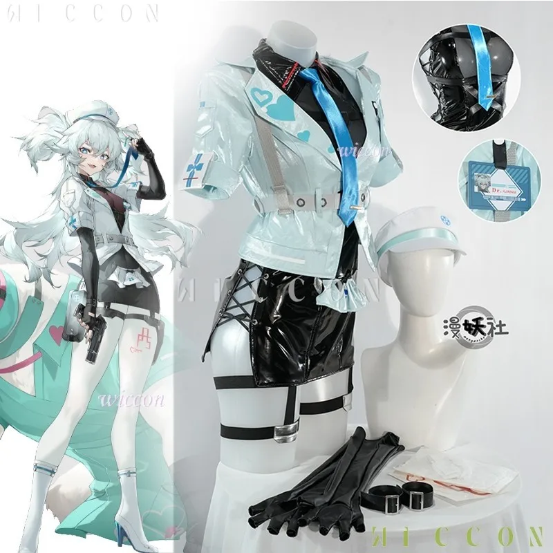 

Halloween GFL2 Florence Cosplay Game Girls' Frontline 2: Exilium Uniforms Coat Clothing 2025 Carnival Outift Role Play