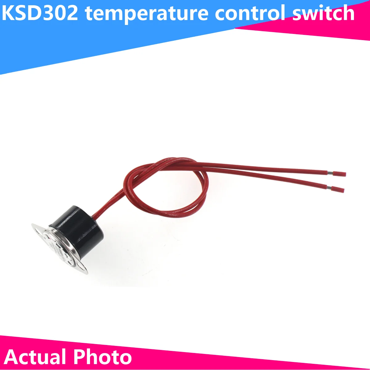 

KSD301 water heater anti freezing temperature controller anti freezing temperature switch sealed waterproof temperature controll