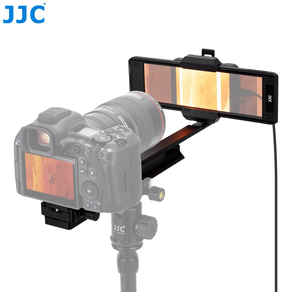 JJC Upgraded Film Digitizing Adapter for 35mm 120mm Film Negative Digital Converter With 11 Level Brightness Adjustable Slider