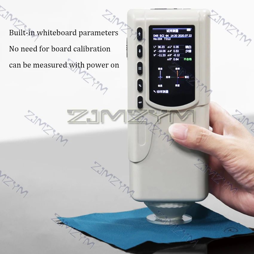 4mm Handheld Digital Colorimeter for Lab Food Print Paint Textile Color Meter Measurement