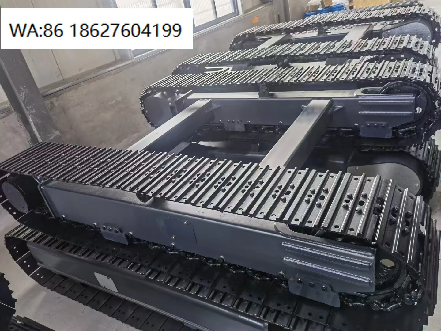 8Ton Load High Strength Steel Chassis Spare Parts, Durable Undercarriage Accessories for Heavy Engineering Construction Machiner