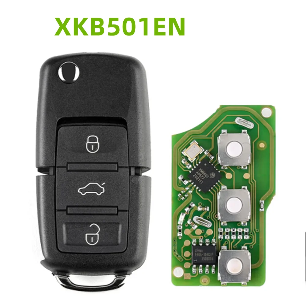 

5 pcs/Lot XHORSE XKB501EN 3 Button Universal Wire VVDI Remote Control Car Key XKB501EN No Chip for VVDI2 Mini Tools