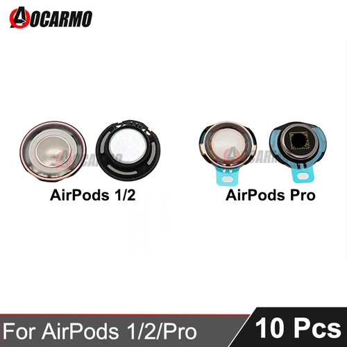 Imagen 1 del producto Unidad de Sonido interior del auricular, controlador de altavoz interno para AirPods 1 / 2 / Pro A2083 A2084, pieza de repuesto, 10 unidades por lote