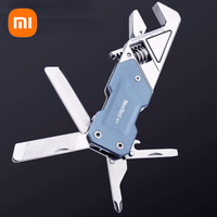 Xiaomi Nextool Multi-functional Mini Wrench Multi-tool Portable Folding Knife File Screwdriver Camping Mini Pliers Bottle Opener