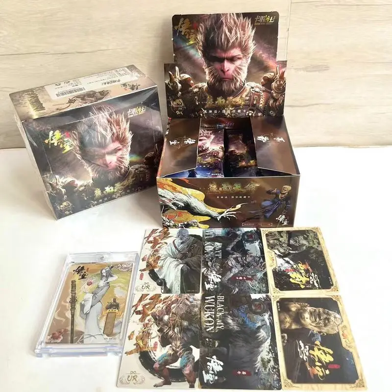 Nouveau jeu mythe noir: carte Wu Kong le voyage vers l'ouest Sun Wukong tigre pionnier beauté serpent ours noir cartes de collecte de rôle