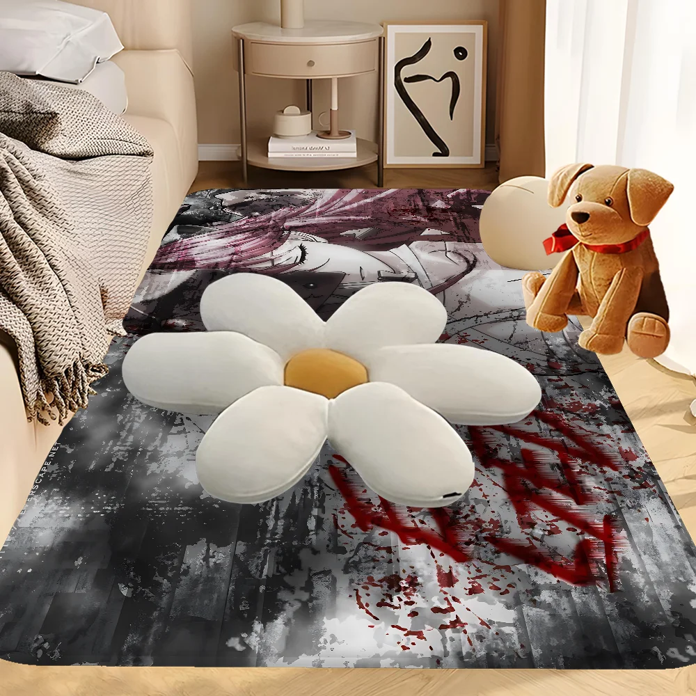 

Anime E-Elfen L-Lied Bathroom Mat Anti-slip Absorb Water Long Strip Cushion Bedroon Mat Welcome Doormat