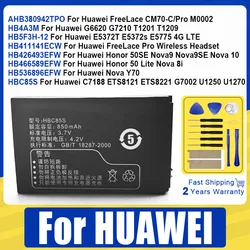 New Battery For Huawei Honor Nova 8i 9 9SE 10 50 Y70 Lite 50SE C7188 G6620 E5372T FreeLace CM70-C/Pro M0002 Wireless Headset