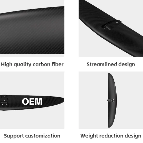 

Factory Custom New GY980 Hydrofoil High Quality Ultra-Light Carbon Fiber Water Sports Surfboard Hot Selling General Purpose