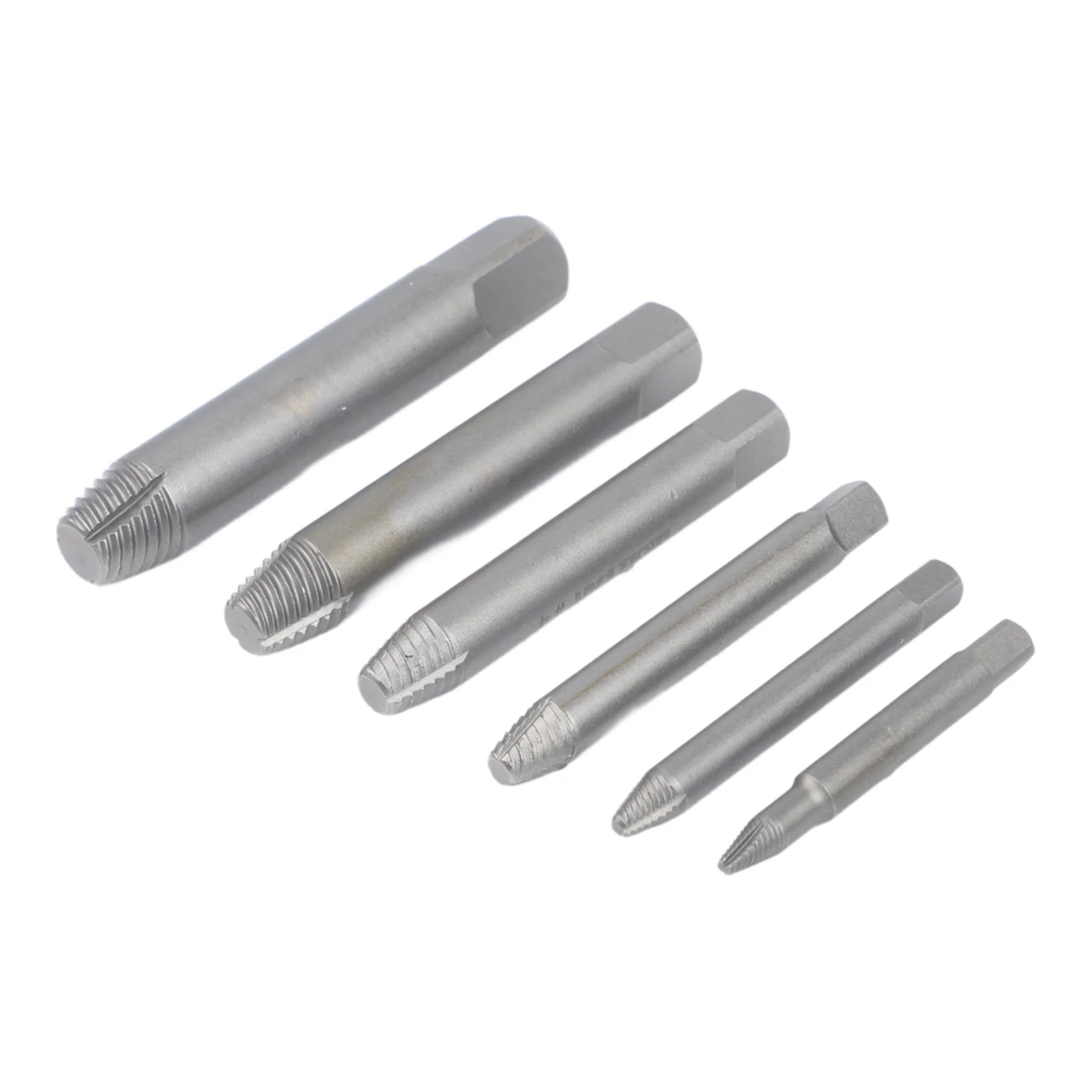 DIY Repair Mechanic Workshop Black Screw Extractor Set Fine Thread Teeth Extractor Tools Bolt Removal Tool HSS High-speed Steel