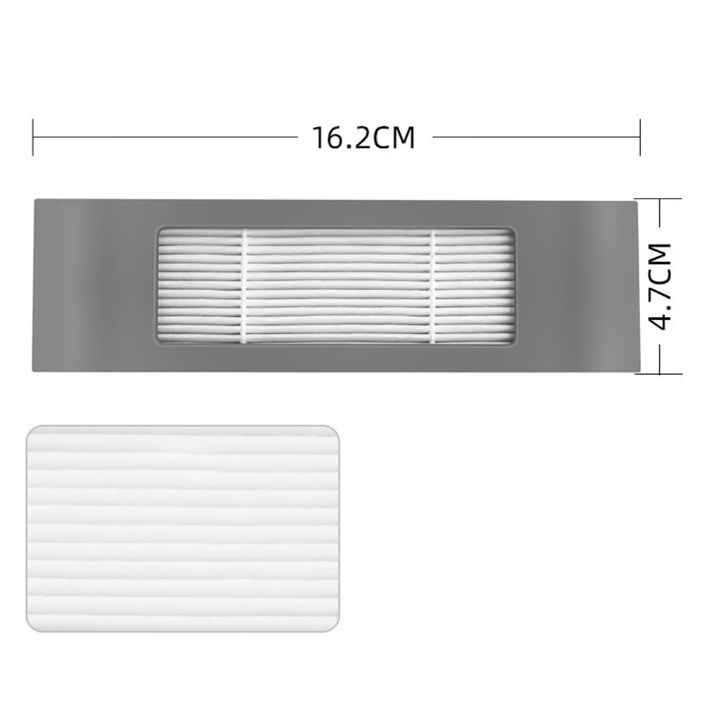 Acessórios de substituição do filtro da escova lateral principal para ecovacs deebot ozmo 920, 950, t8, n8, t9 series robô aspiradores