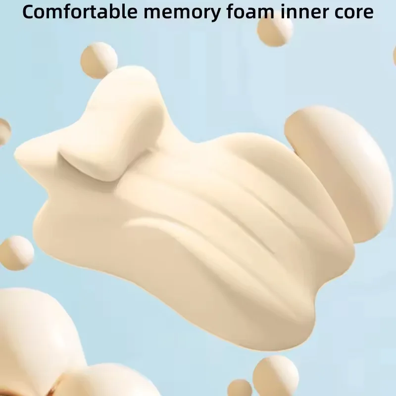 36 - Scene Wonder: Versatile Couple Pillow with Thick Semi - Round Backrest, Ergonomic Hip Support for Ultimate Sofa & Headrest