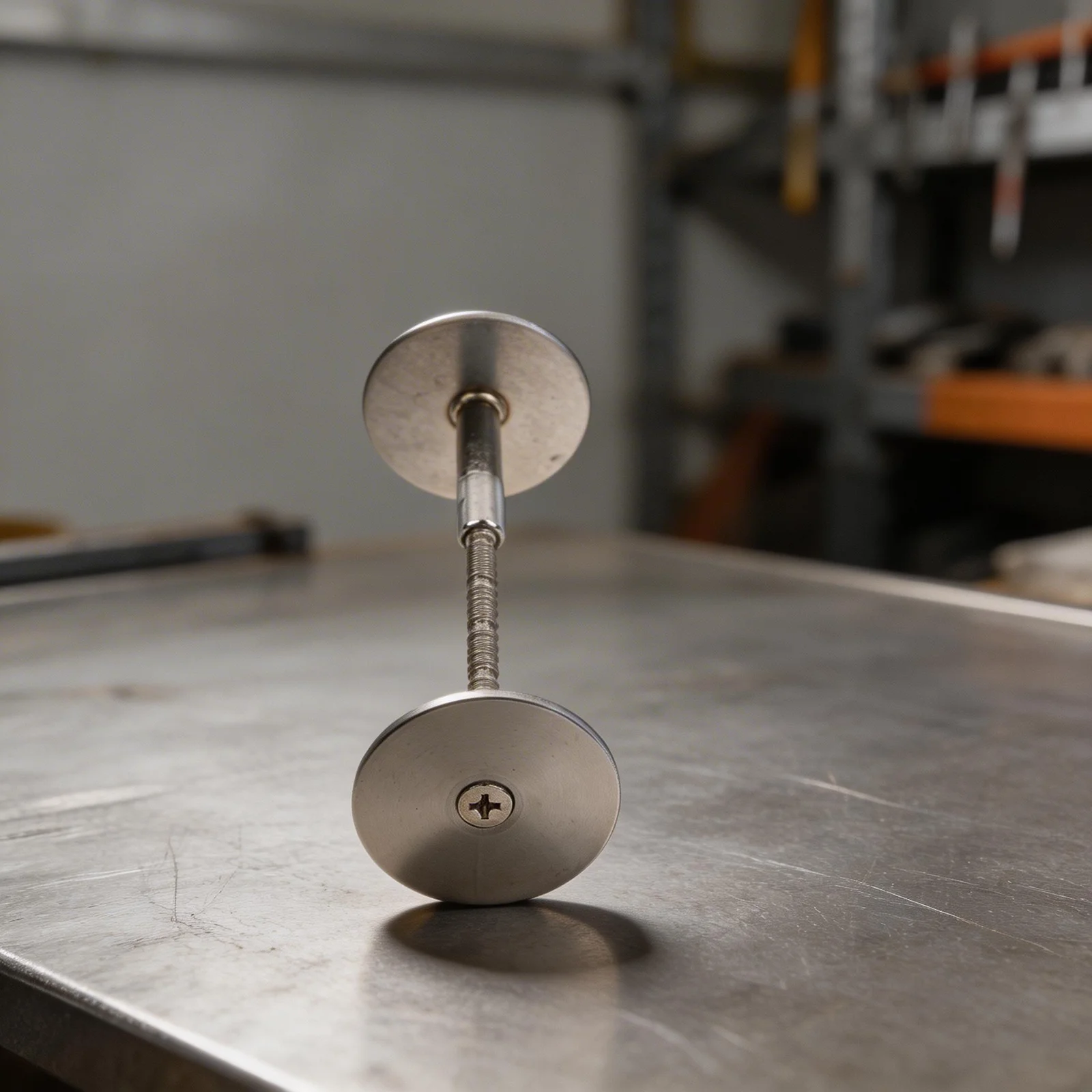 Door Lock Hole Cover Stainless Steel Cap Decorative Plate Conceals Door Holes Adds Security Suitable for Various Doors