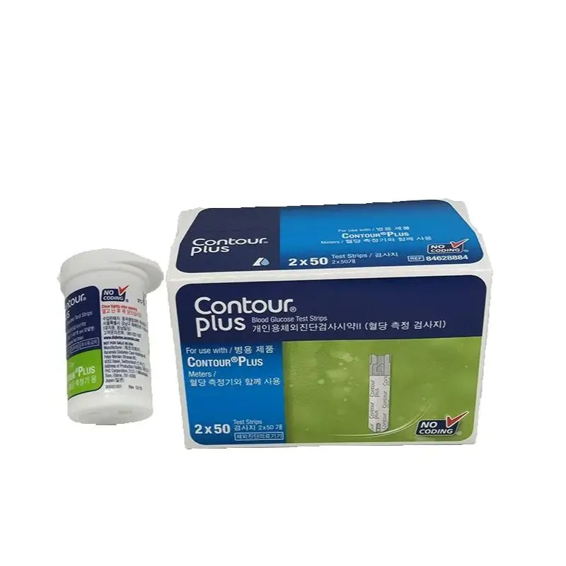 Bayer Contour Plus 100 pcs