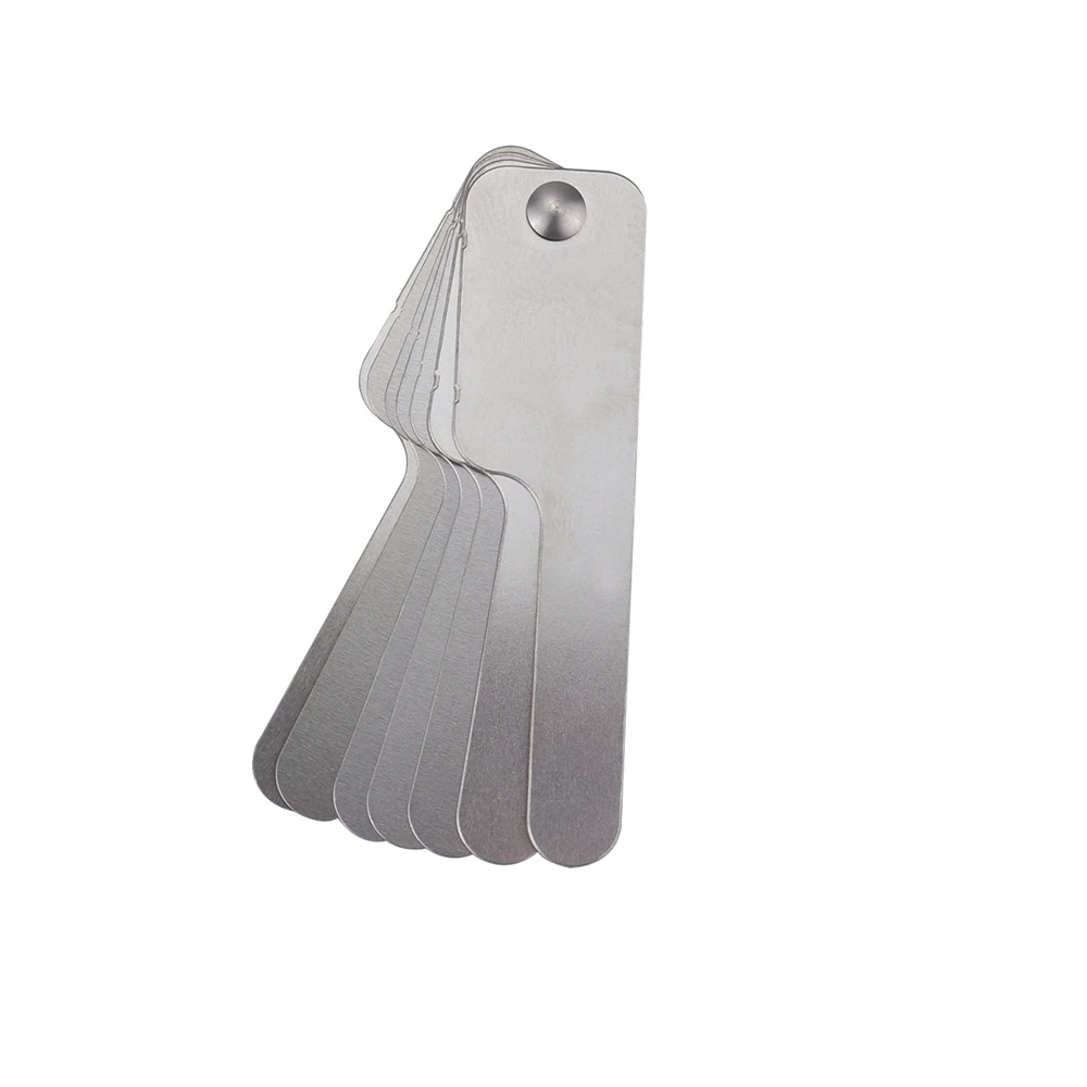 Dental IPR Gauge Ruler Interproximal Reduction Tooth Gap Measure Stainless Steel Orthodontic Tool