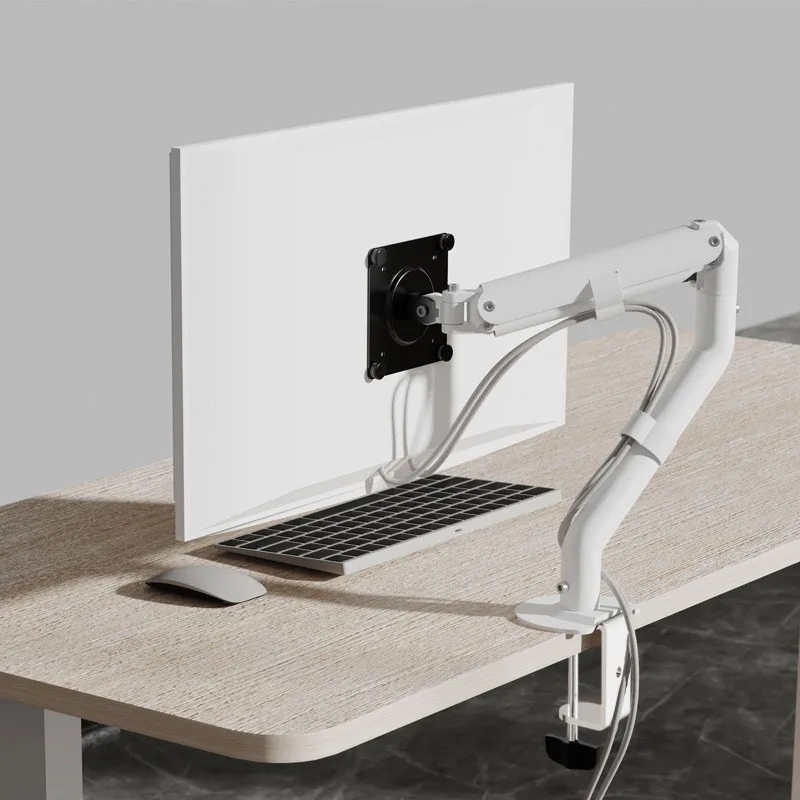 Adjustable display screen robotic arm 17 to 32 inch telescopic heat dissipation desktop computer monitor stand