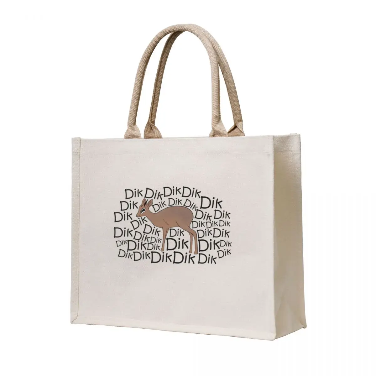 

Dik-Dik Collage Dik-Dik Antelope Tote Bag Women's bags eco bag folding custom tote bag Large bags for women