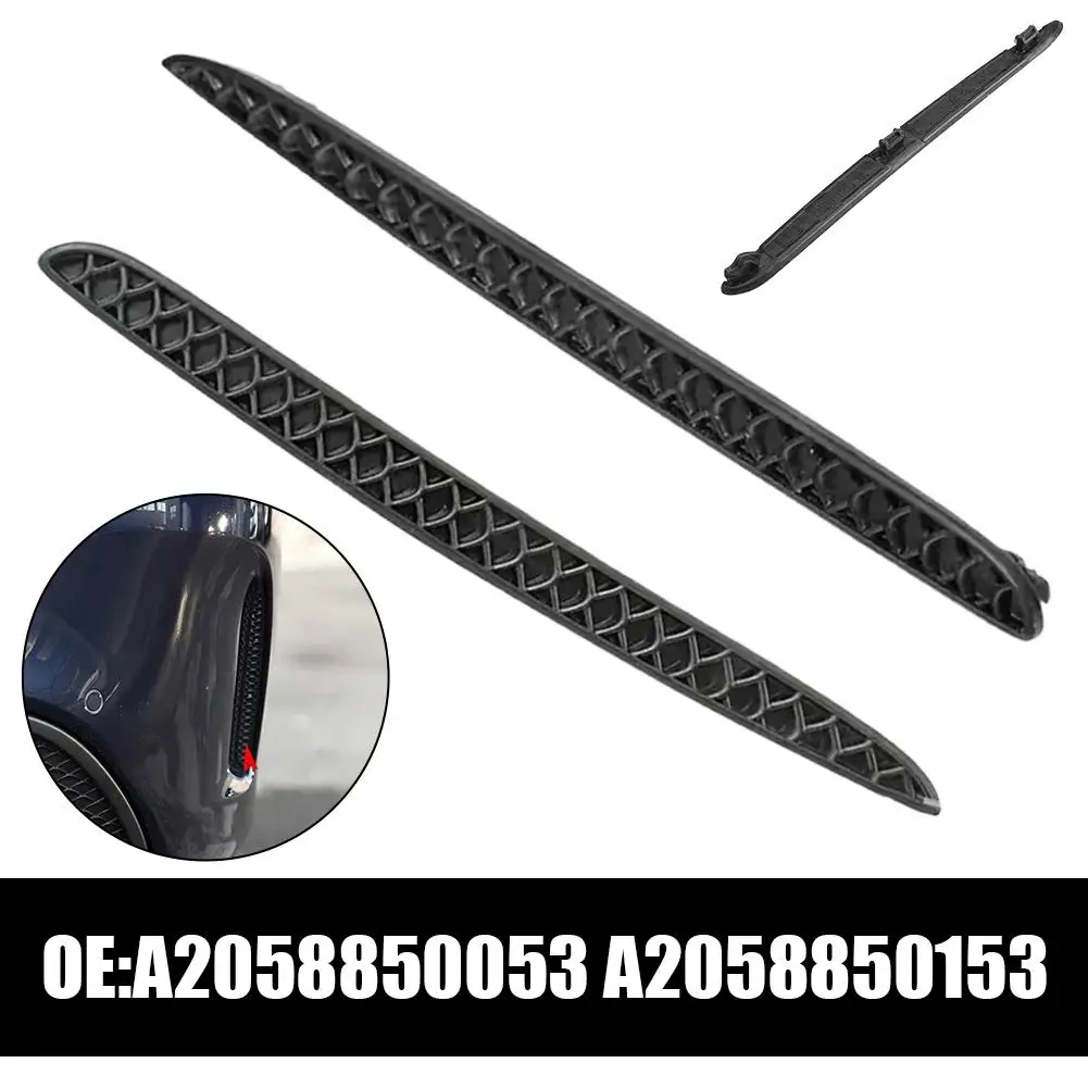 

For Mercedes C-class W205 Rear Bumper Honeycomb Decoration A2058850153 A2058850053 D5e5