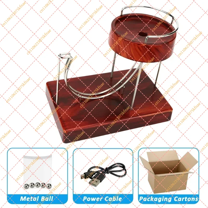 2024 Upgraded Kinetic Art Toy | Automatic Plastic Perpetual Motion Sculpture for Desk & Home Decor