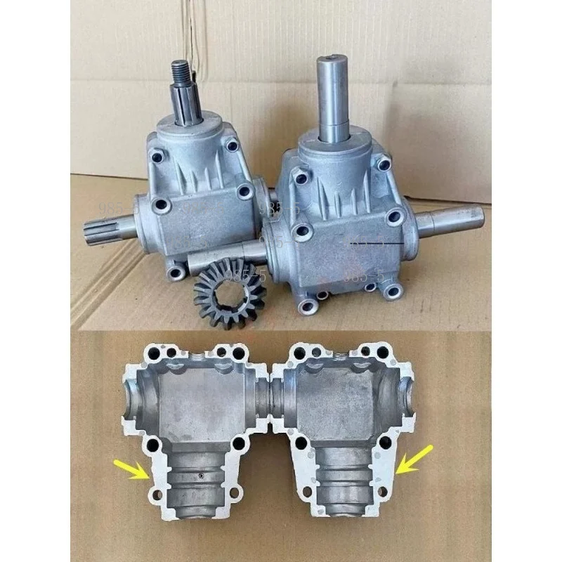 4 Module Right Angle Gear Reducer, 1:1 Ratio Gearbox For Residue Processing Machine