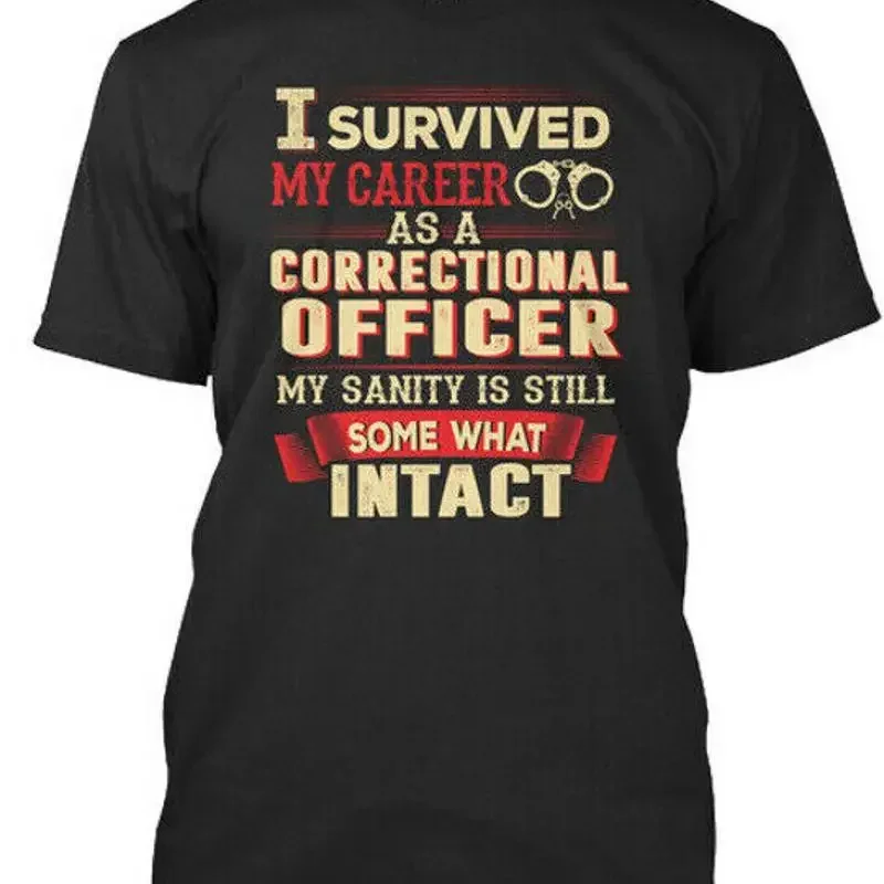 Correctional Officer Premium T Shirt Made in USA Size S to 5XL