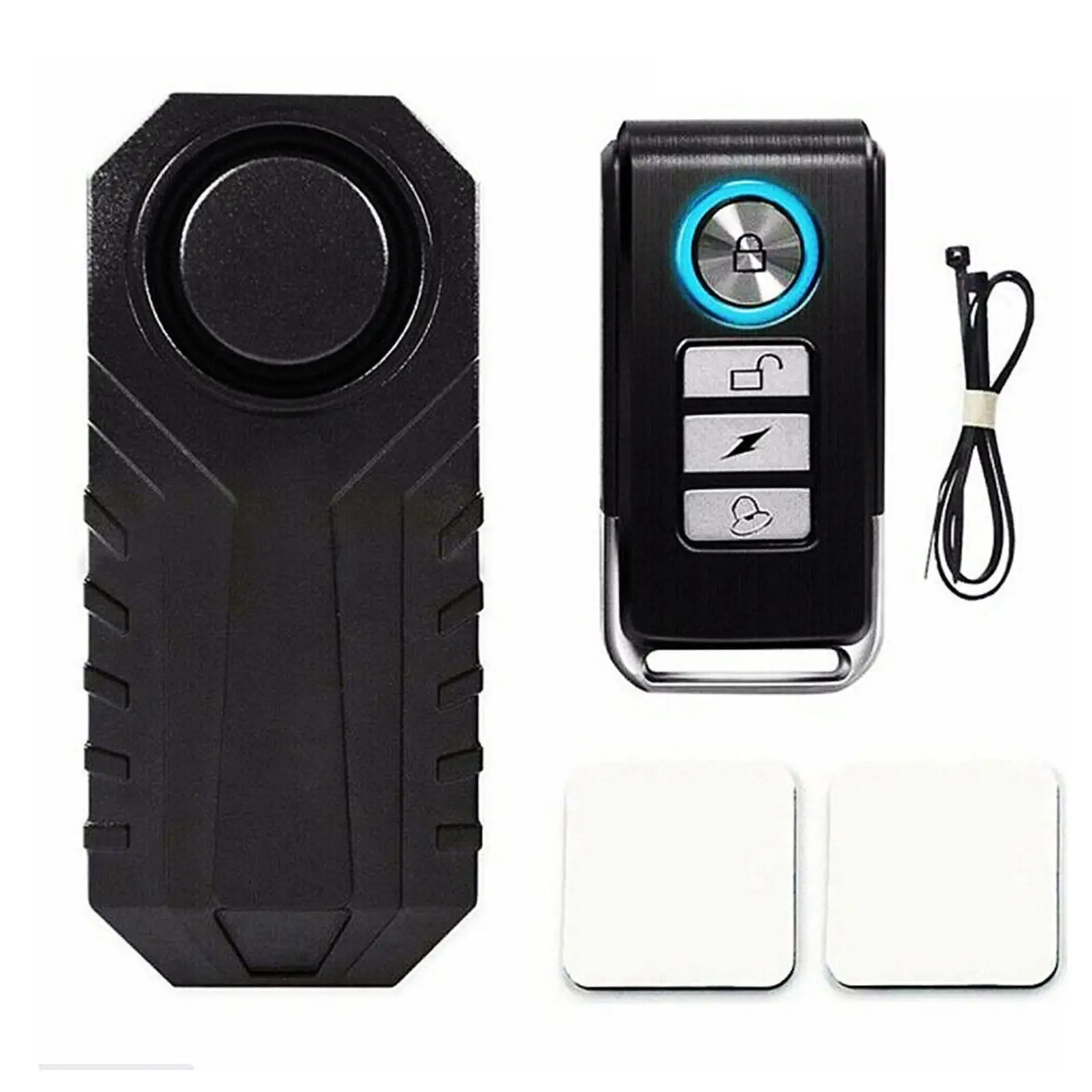 Remote Control Bike Alarm Waterproof Motorcycle Electric Bicycle Security Anti Lost Wireless Vibration Alarm For Bike