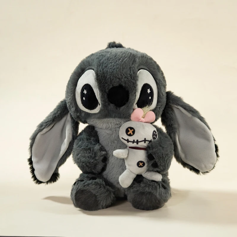 

Плюшевые игрушки и брелоки Disney Night Hide Stitch: милые мультяшные украшения для рабочего стола, подарки для детей, инопланетянин, собака, животное