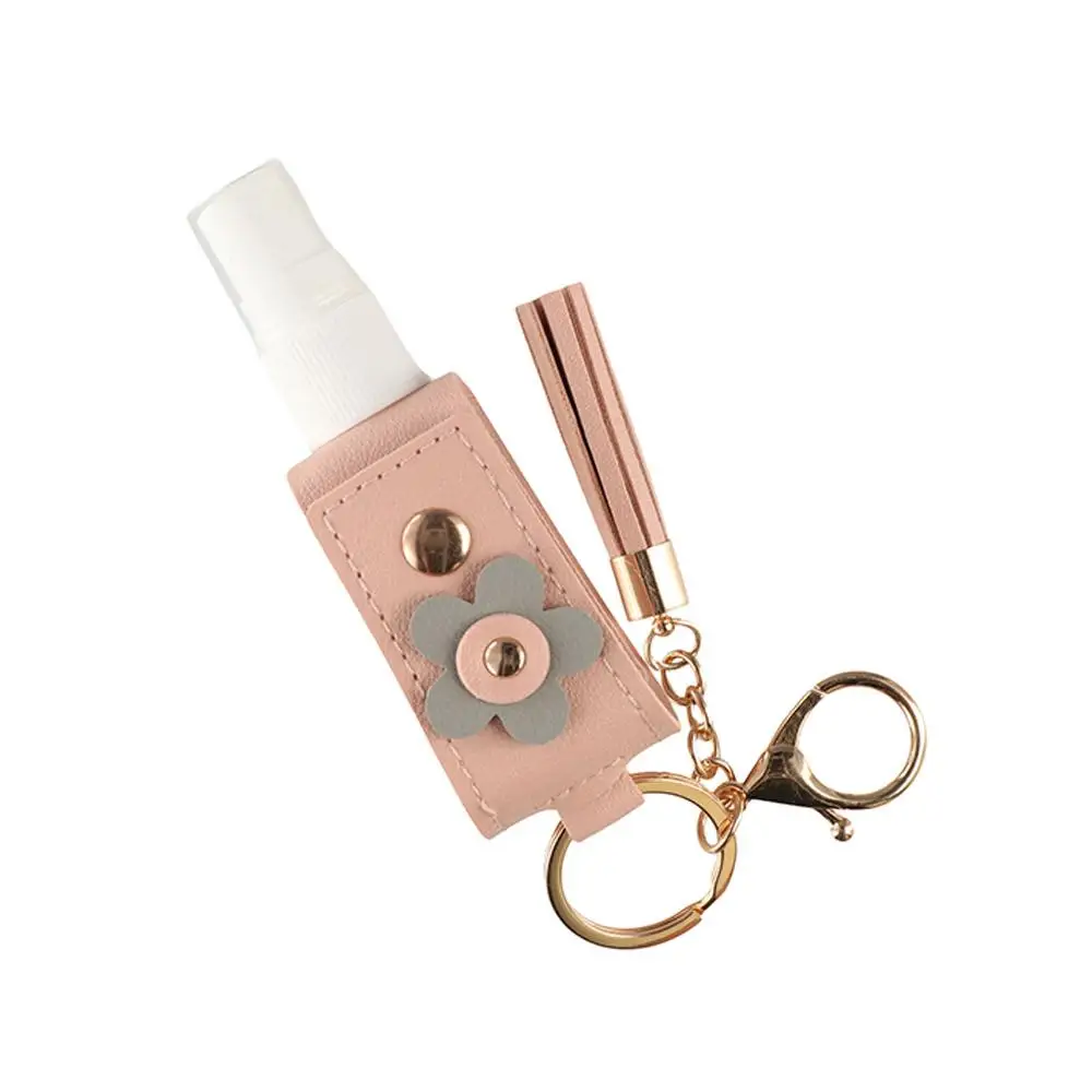 Atomizzatore per bottiglia riutilizzabile da 30 ml con portachiavi Contenitore cosmetico Toner Organizer Flacone spray Bottiglia disinfettante per le mani