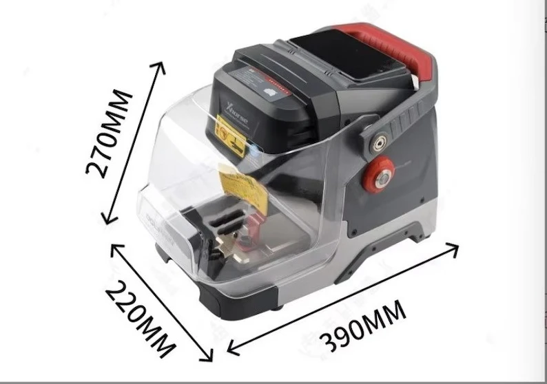 Original XP-005 Automatic Key Cutting Machine Wireless Car Key Maker APP Controlled