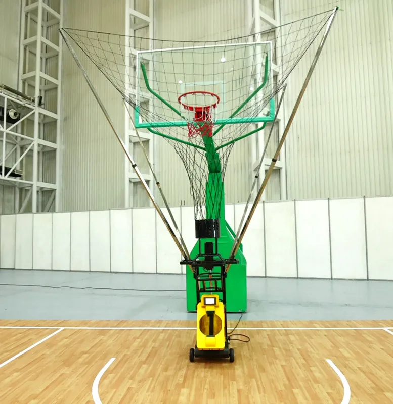 معدات تدريب كرة السلة الأوتوماتيكية على الرماية، تدريب الألعاب، آلة رماية كرة السلة المحمولة في الأماكن المغلقة، مدرب النار