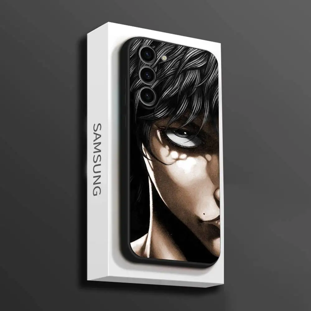 อะนิเมะบี-บากิ เอช-ฮันมะเคสโทรศัพท์สำหรับซัมซุงกาแล็คซี่ A 73,72,51,53,52,71,22,5G,หมายเหตุ,J7,8,9 ปกสีดำนุ่ม