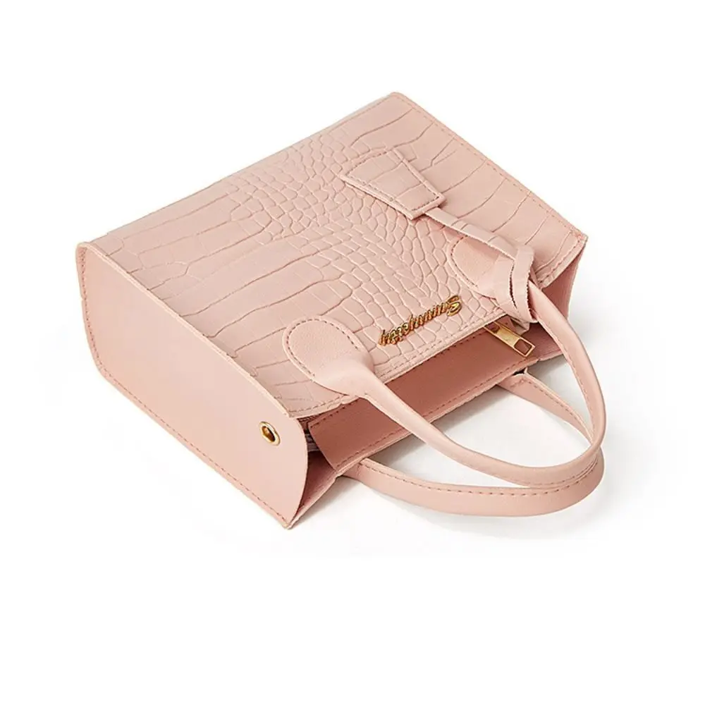 

Crocodile Pattern PU Leather Crossbody Bags for Women Luxury Designer Female Shoulder Tote Bag Mini Handheld Travel Handbags