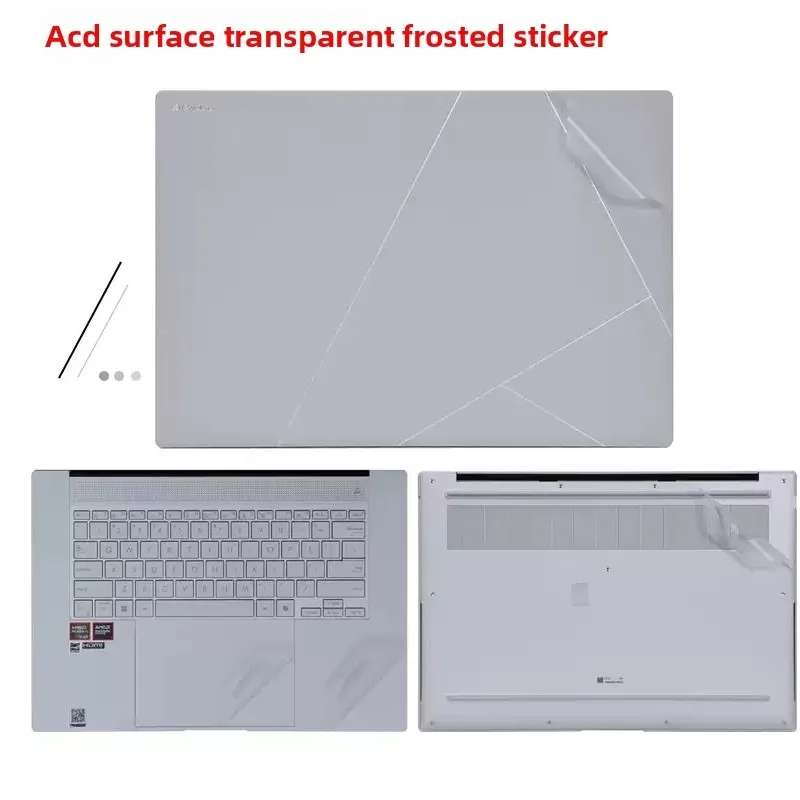 For 14inch ASUS Zenbook 14 UM3406 UX3405 UX3402 Laptop skin protective film Easy-cut computer stickers