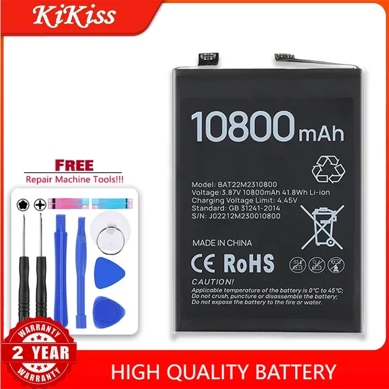 

10800mAh Replacement Battery BAT22M2310800 For Doogee V30