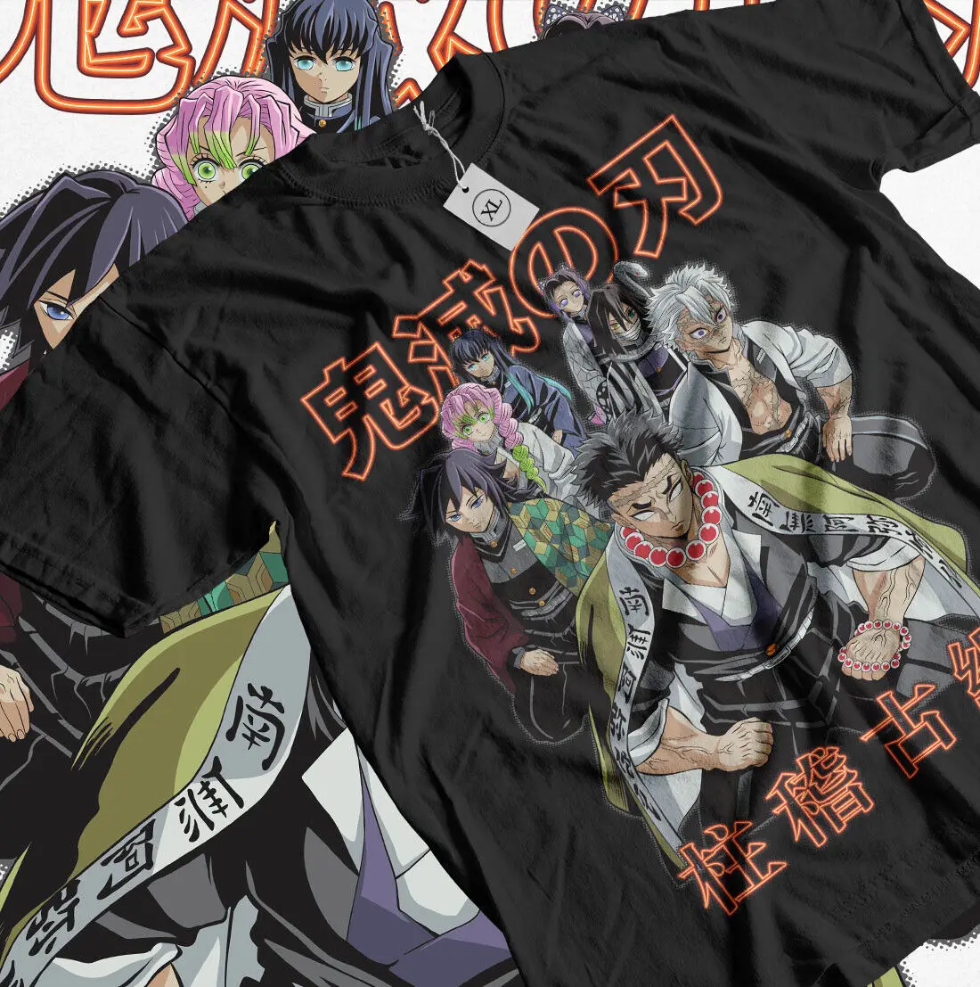 

Hashira Demon Slayer T-Shirt Kimetsu No Yaiba Tengen Horror Anime Gift Shirt