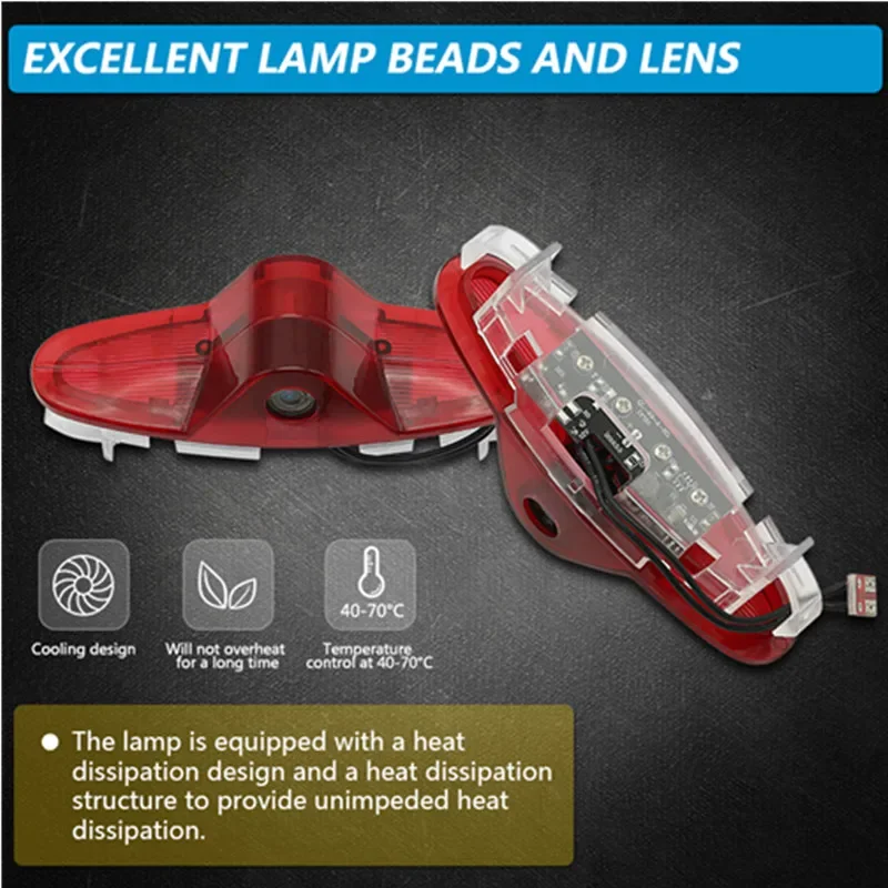 LED Car Door Decoration Welcome Lights Projector Logo Lamps For Renault Laguna Espace 4 5 Vel Satis Latitude Talisman Megane