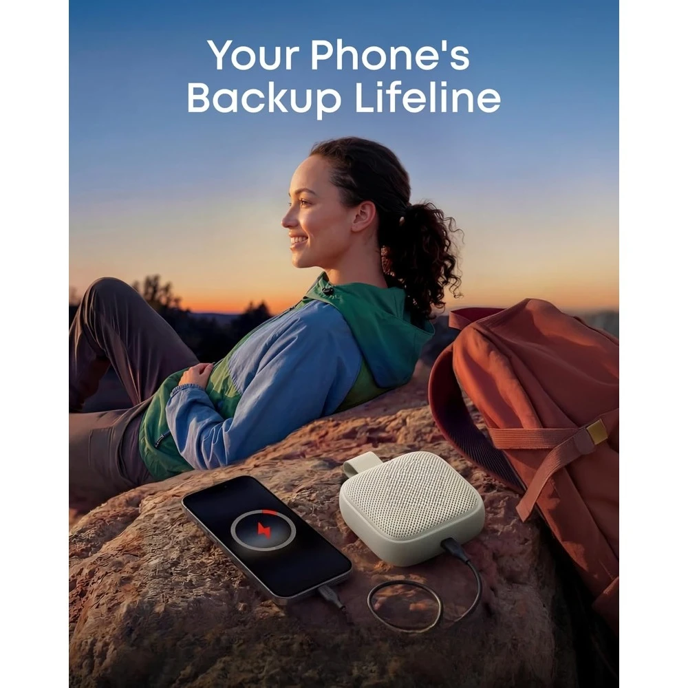 

Портативная Bluetooth-колонка 15 Вт с 24-часовым временем работы, водонепроницаемость IP68, BassUp 2.0 для активного отдыха, походов, велоспорта и кемпинга