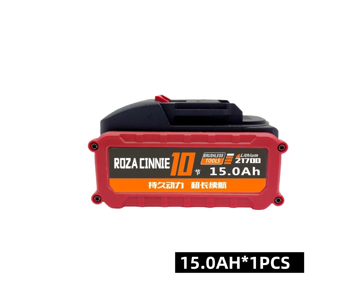 Verbeterde lithiumbatterij 15Ah, uitgerust met BMS-systeem, compatibel met Makita 18V BL1850, BL1860, BL1830 LXT400.21700 batterij.