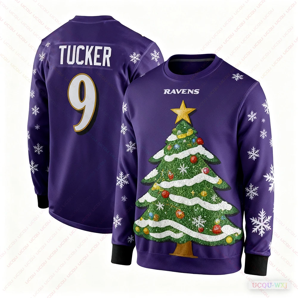 عيد الميلاد الكبار بالتيمور كرة القدم الأمريكية جيرسي الرجبي جيرسي الرياضية التدريب جيرسي تي شيرت الغربان جاكسون 8 عدد