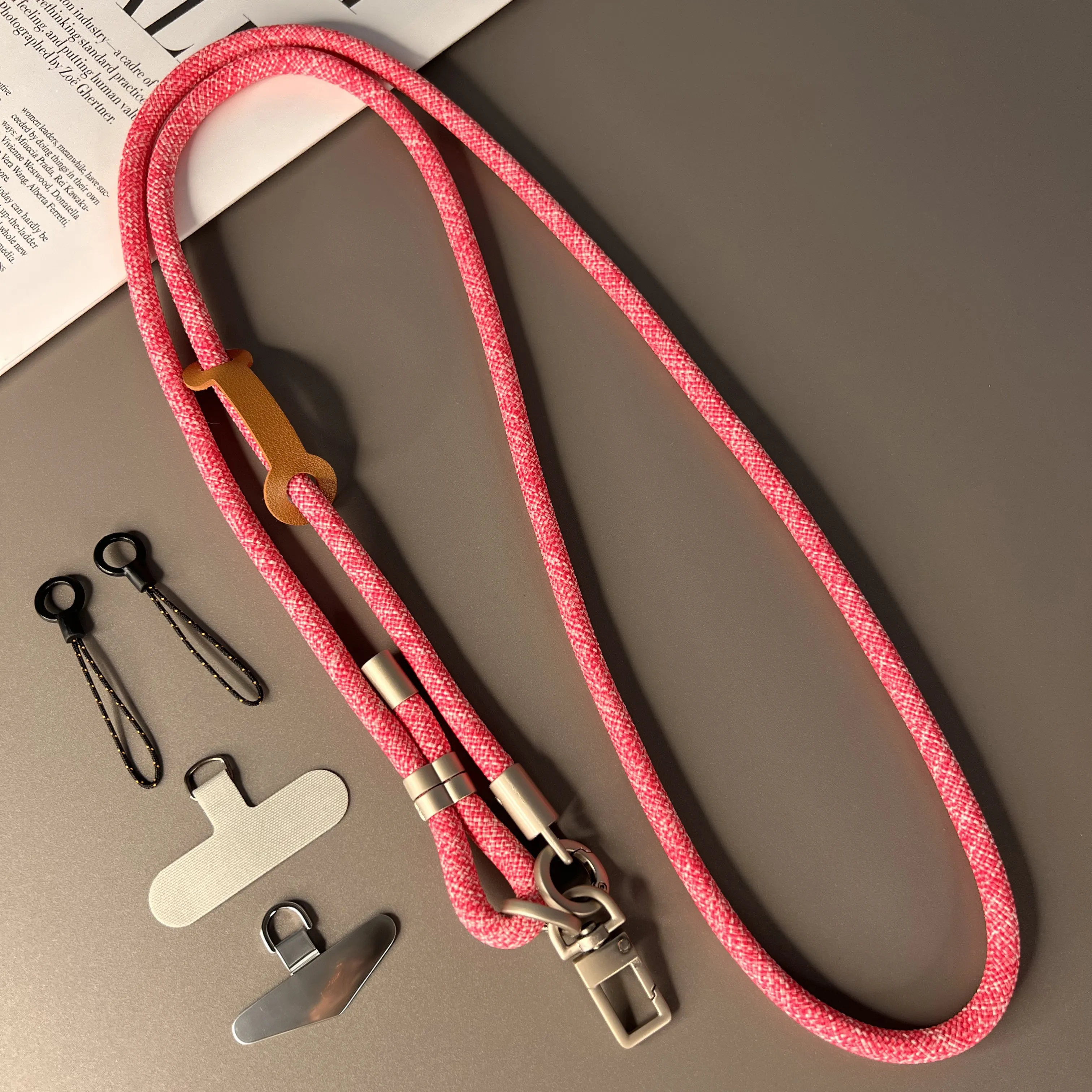 Adjustable High-End Crossbody Phone Lanyard